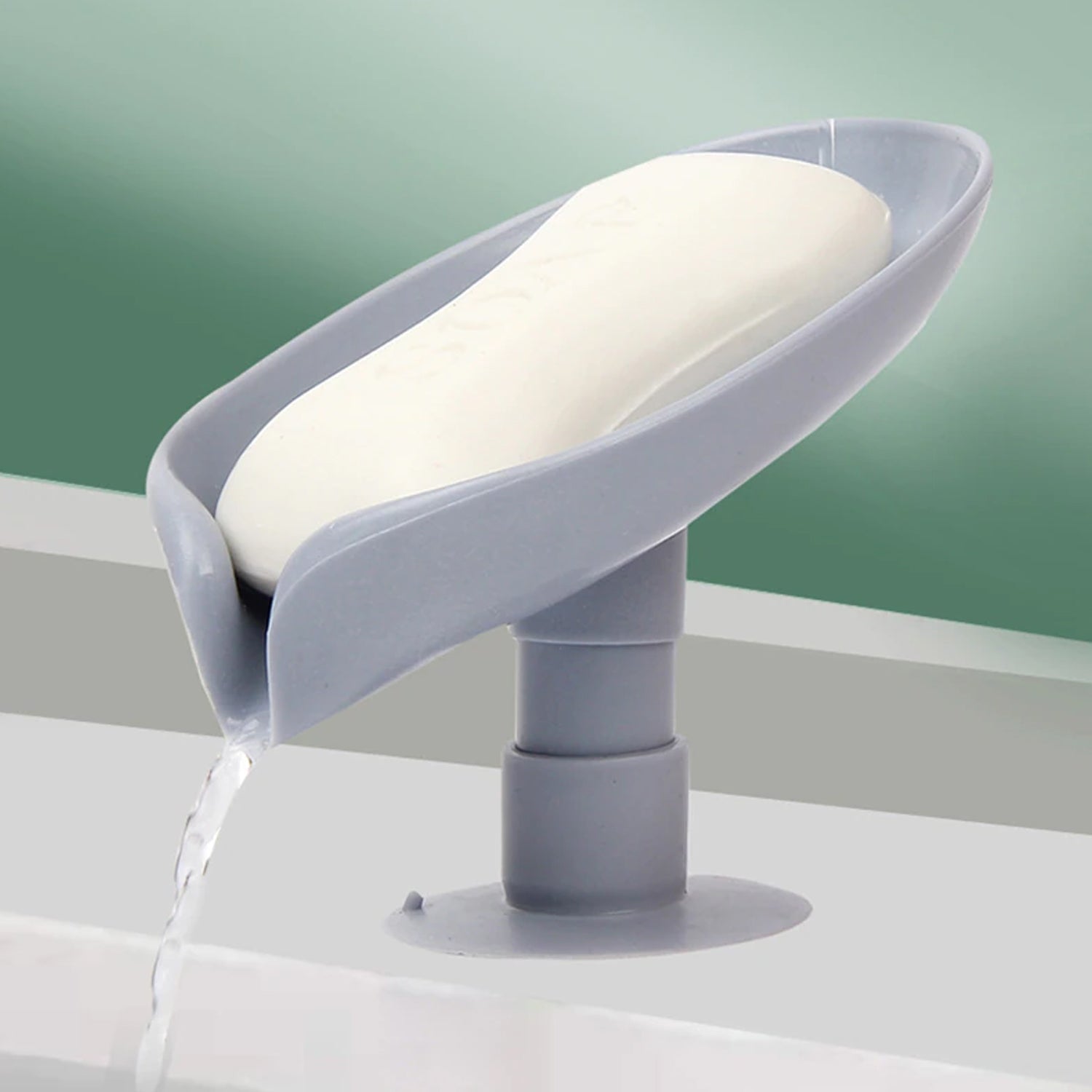 4831 Self Draining Soap Holder for Bathroom Leaf Shape Soap Dish Kitchen Soap Tray freeshipping - DeoDap 4831 Self Draining Soap Holder for Bathroom Leaf Shape Soap Dish Kitchen Soap Tray freeshipping - DeoDap